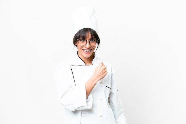 Spokojný študent kuchárskeho kurzu